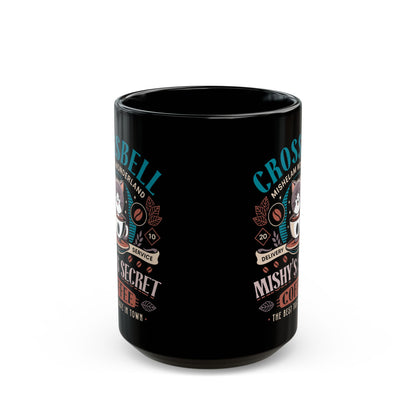 Mishelam Wonderland Coffee Black Mug