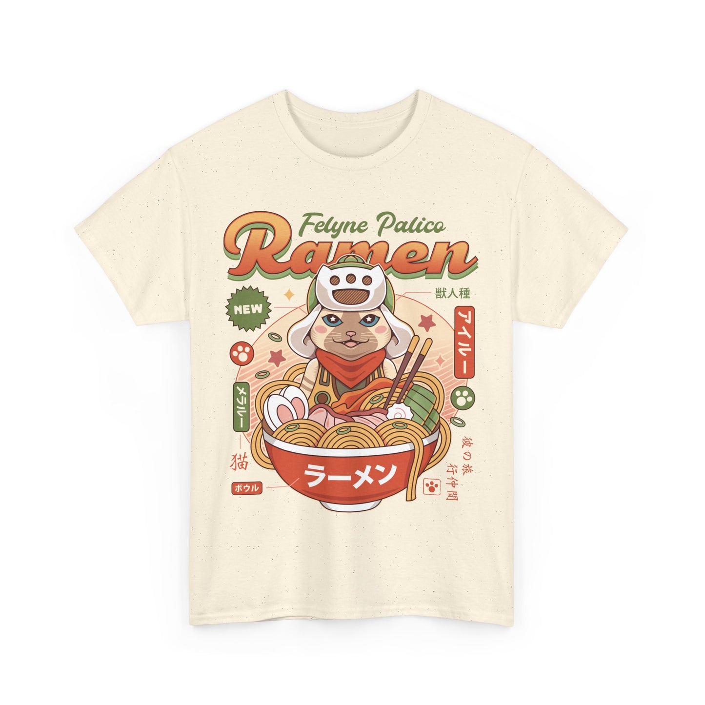 Felyne Palico Ramen Unisex T-Shirt