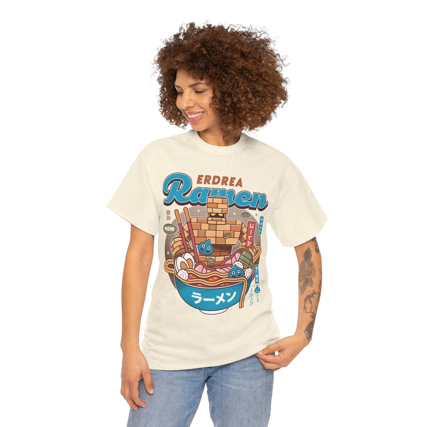 Erdrea Monsters Ramen Vintage Unisex T-Shirt
