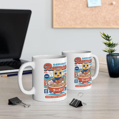Servbot Ramen Vintage Ceramic Mug