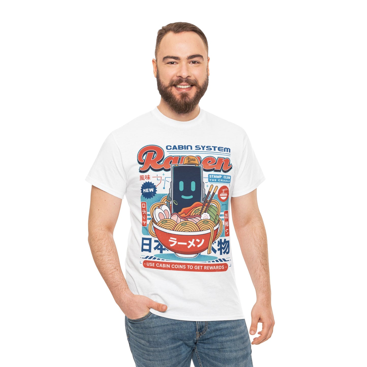 Cabin Coins Ramen Vintage Unisex T-Shirt