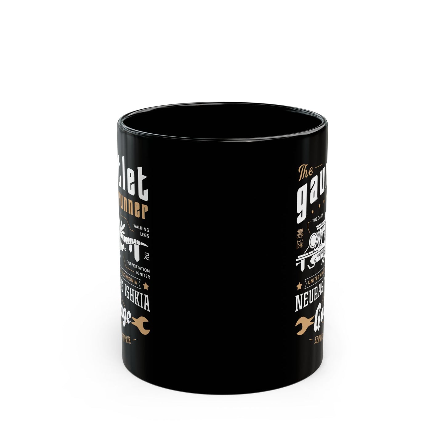 Gauntlet Runner Garage Black Mug
