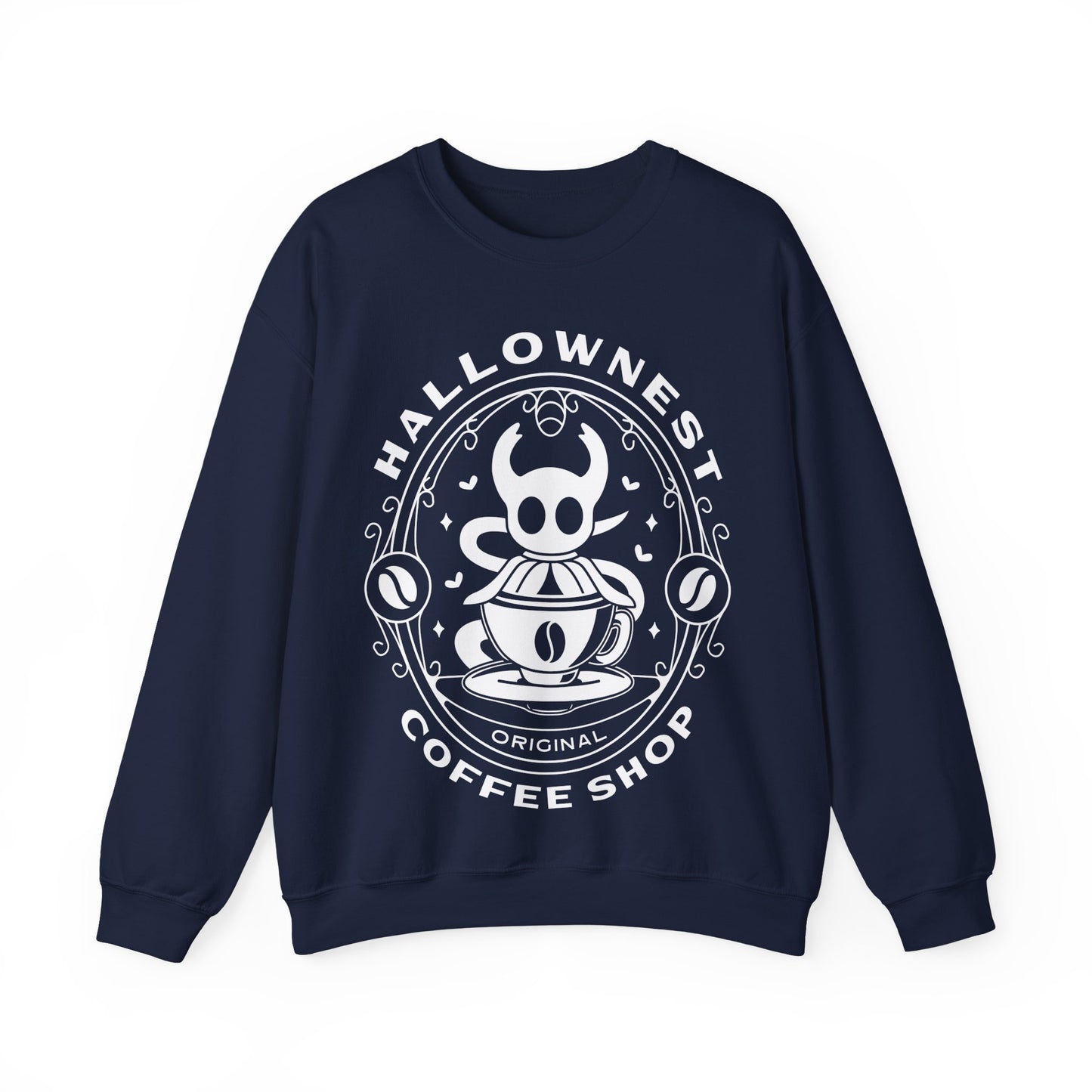 Hallownest Coffee Emblem Unisex Crewneck Sweatshirt