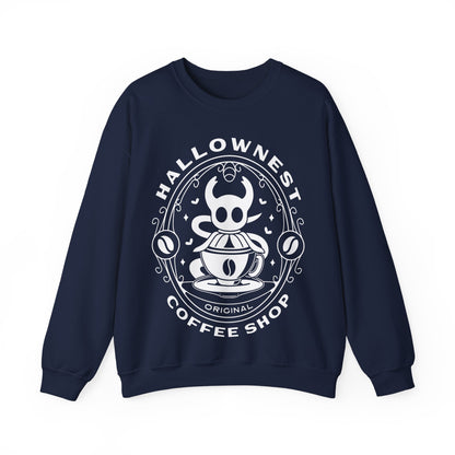 Hallownest Coffee Emblem Unisex Crewneck Sweatshirt