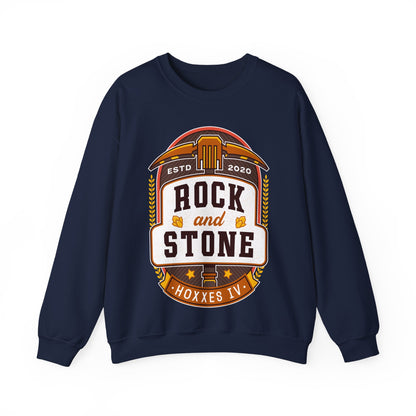 Rock And Stone Emblem Unisex Crewneck Sweatshirt