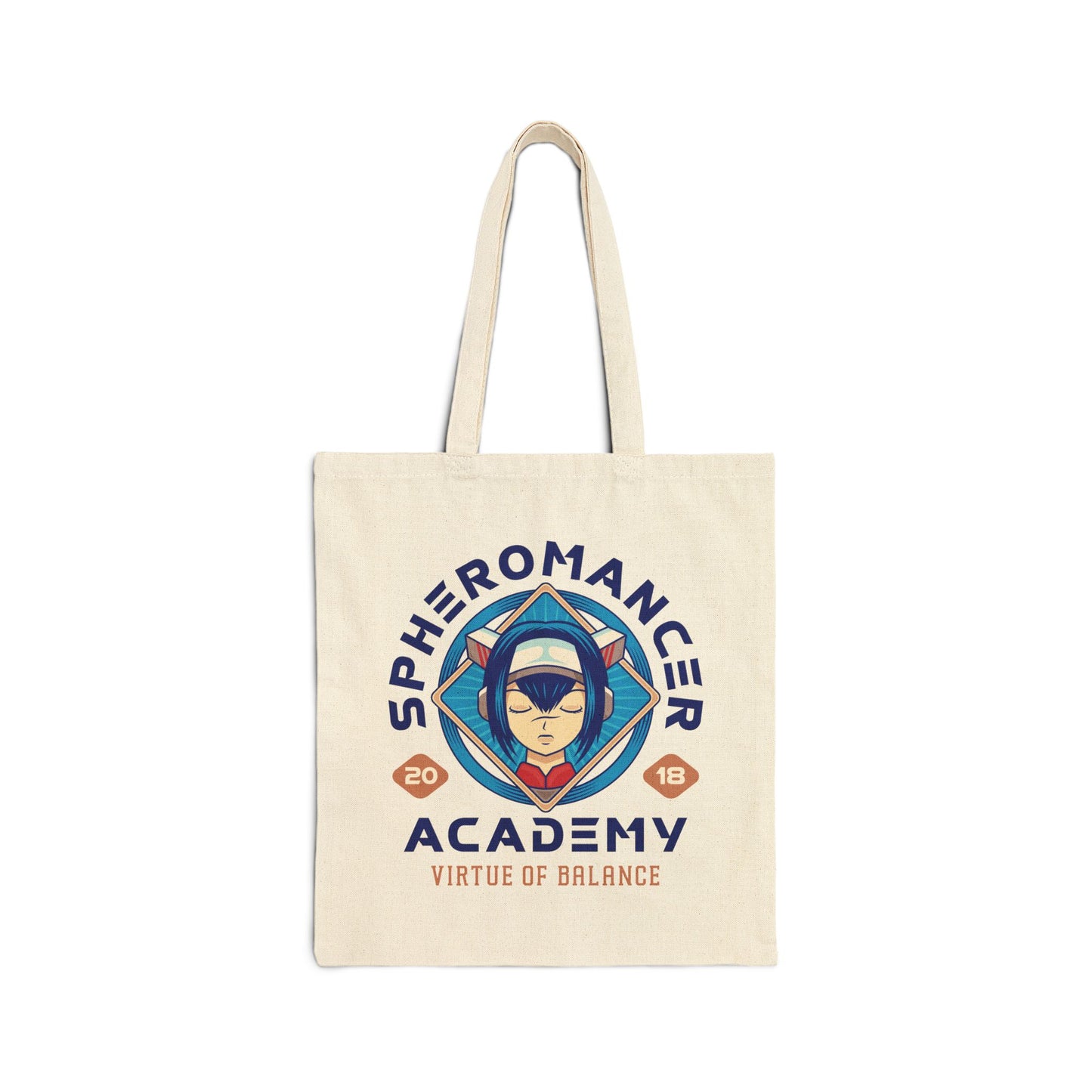 True Spheromancer Academy Canvas Tote Bag