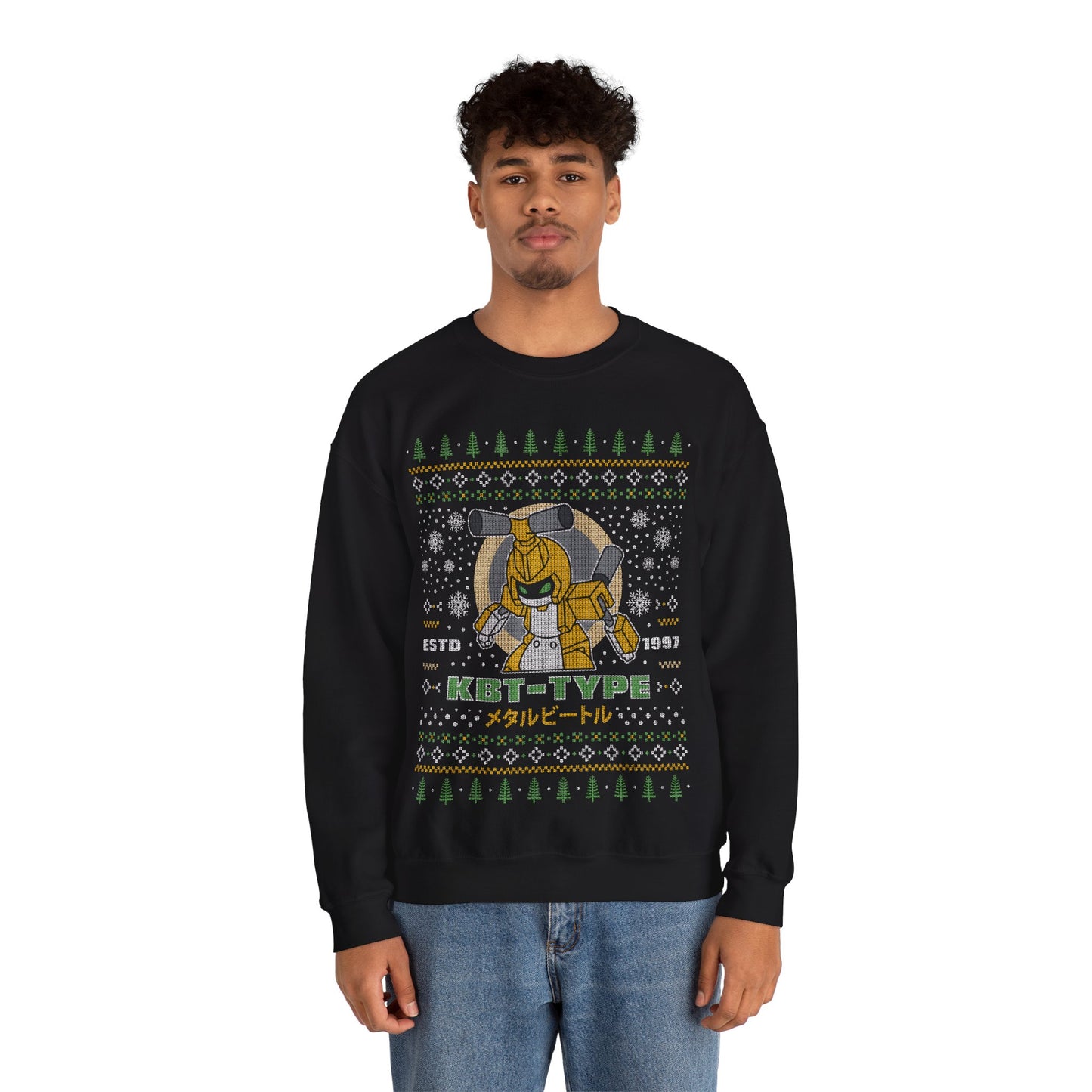 Kbt Type Ugly Sweater Unisex Crewneck Sweatshirt