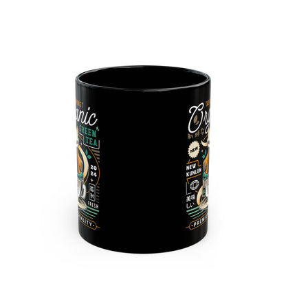 Mysterious Alchemist Green Tea Black Mug