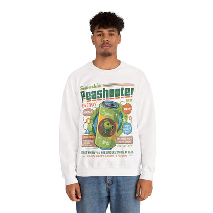 Peashooter Energy Drink Unisex Crewneck Sweatshirt