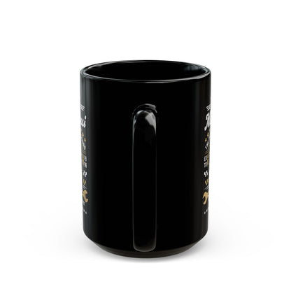 Peregrine Falcons Squad Garage Black Mug