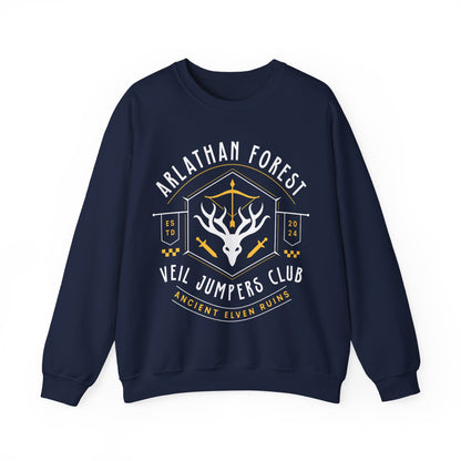 Veil Jumpers Club Emblem Unisex Crewneck Sweatshirt