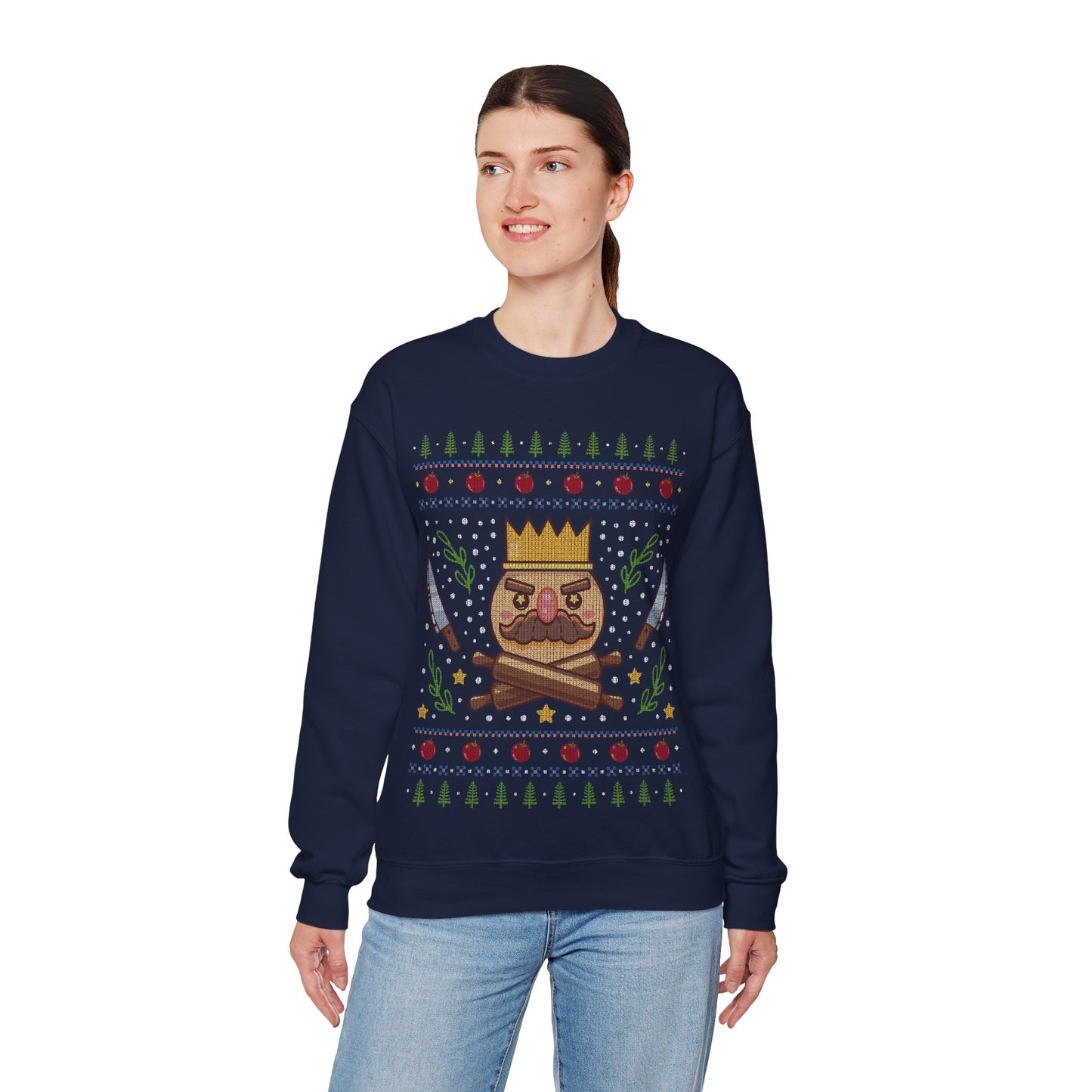 Onion Kingdom Ugly Sweater Unisex Crewneck Sweatshirt
