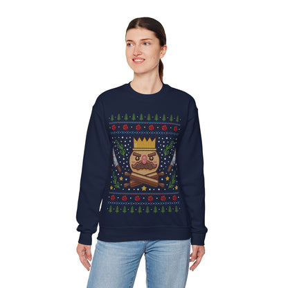 Onion Kingdom Ugly Sweater Unisex Crewneck Sweatshirt