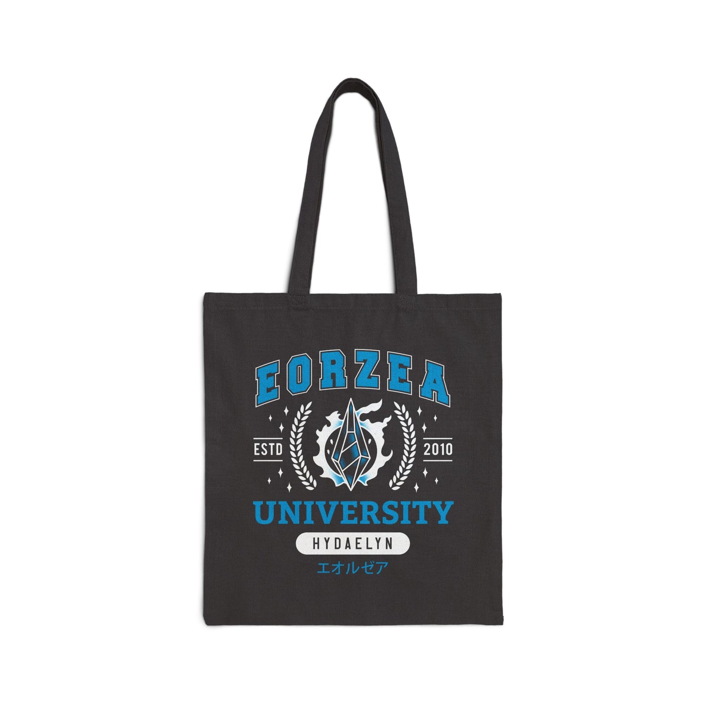 Eorzea University Cotton Canvas Tote Bag