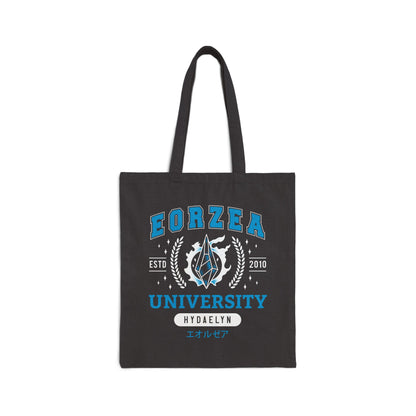 Eorzea University Cotton Canvas Tote Bag