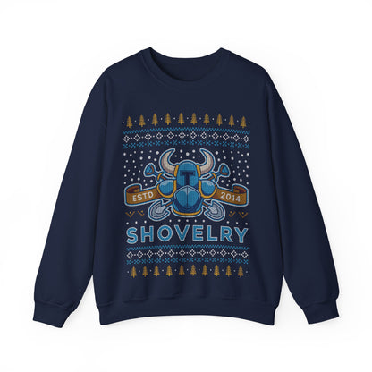 Shovelry Ugly Sweater Unisex Crewneck Sweatshirt