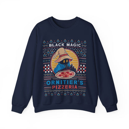 Ornitier Pizzeria Ugly Sweater Crewneck Sweatshirt