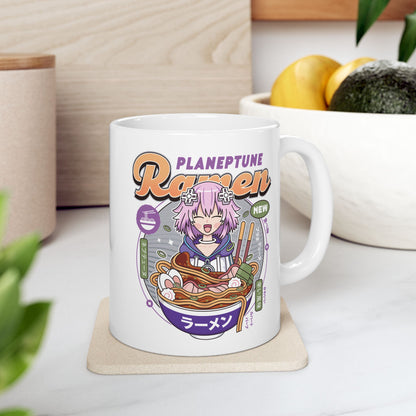 Planeptune Ramen Ceramic Mug