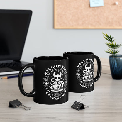Hallownest Coffee Emblem Black Mug