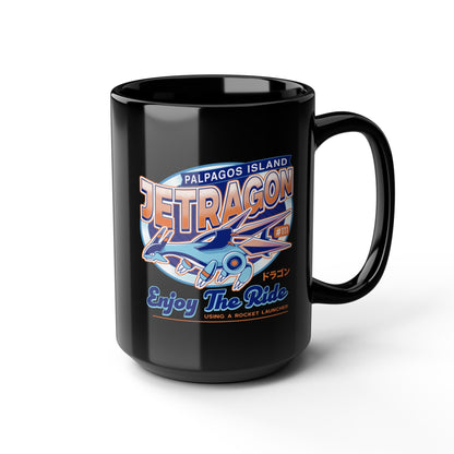 Jetragon Emblem Black Mug
