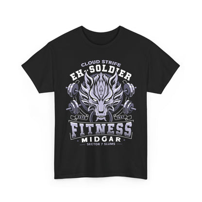 Strife Midgar Fitness Emblem Unisex T-Shirt