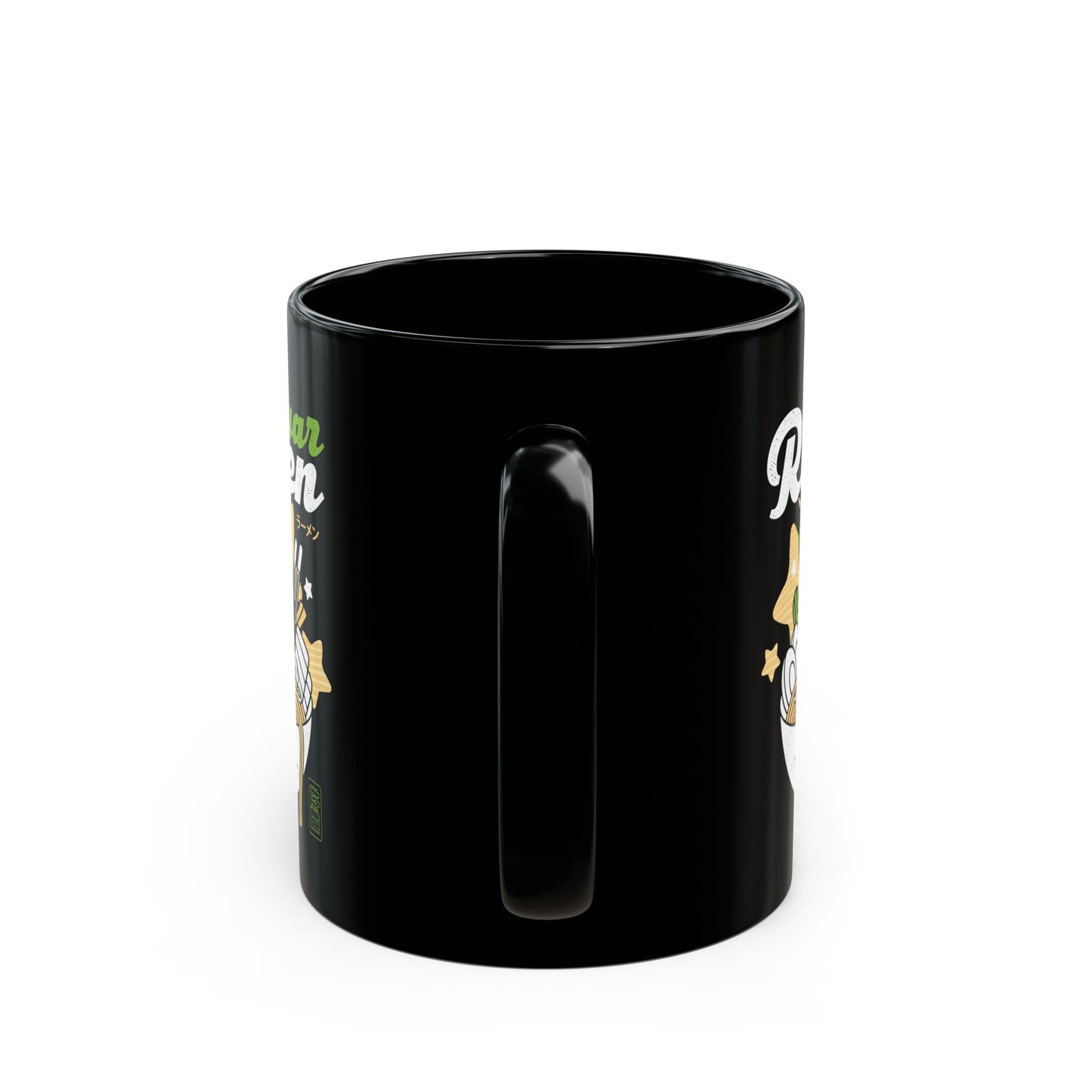 Cactuar Ramen Aesthetic Black Mug