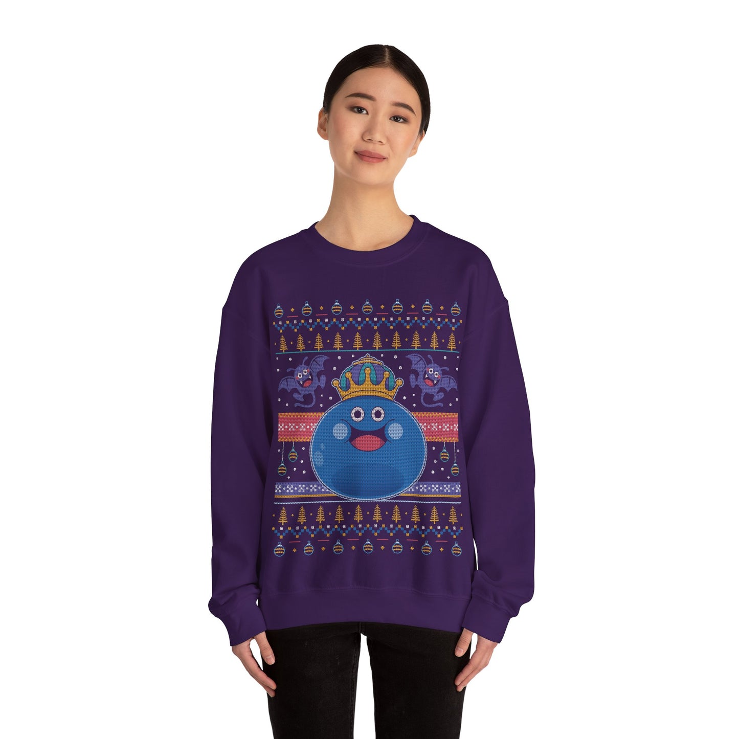 King Slime Ugly Sweater Unisex Crewneck Sweatshirt