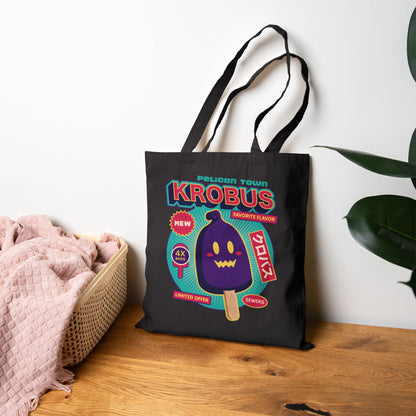 Krobus Ice Cream Canvas Tote Bag