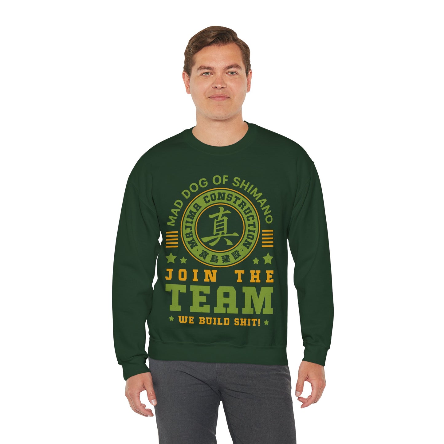 Majima Construction Vintage Crewneck Sweatshirt