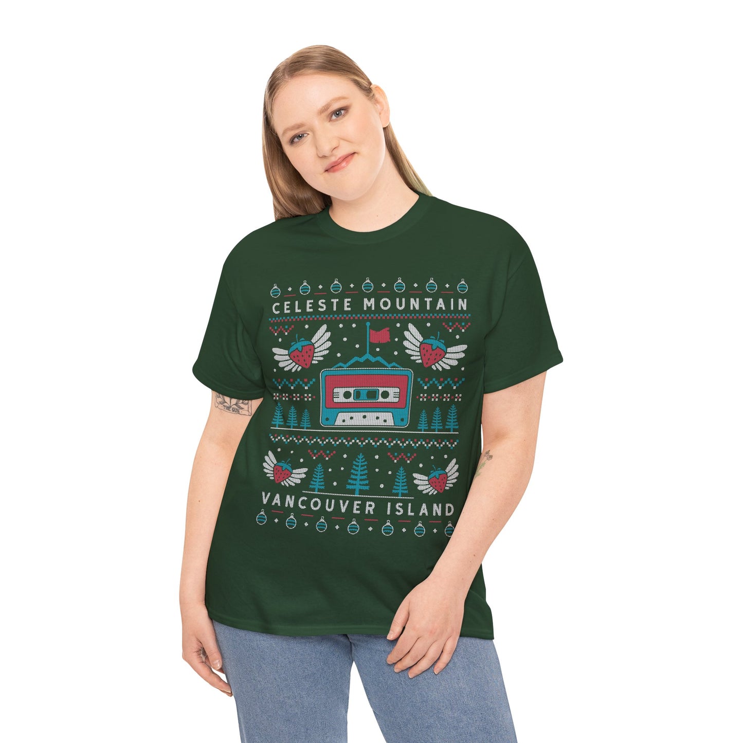 Celeste Mountain Ugly Sweater Unisex T-Shirt
