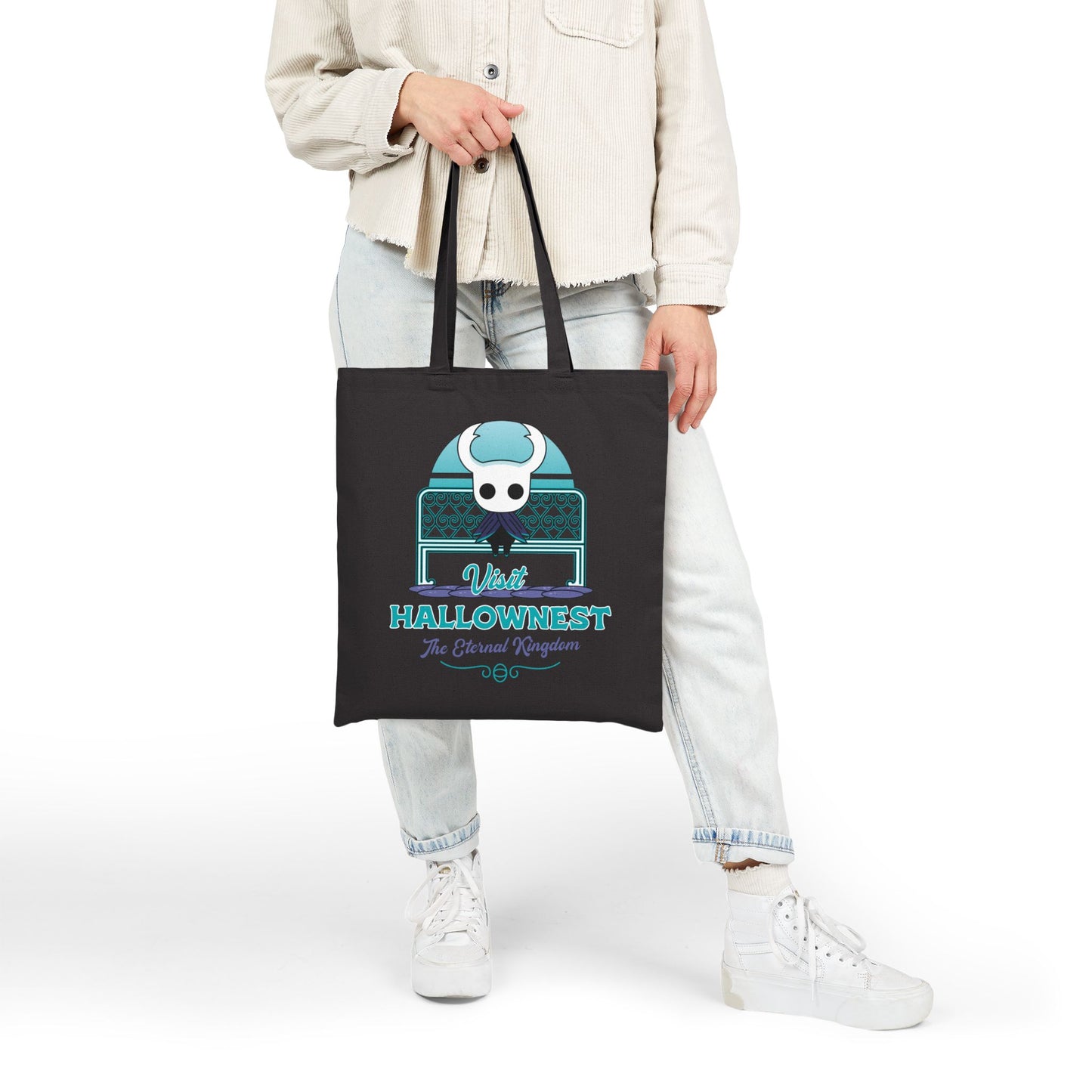 Visit Hallownest Emblem Canvas Tote Bag
