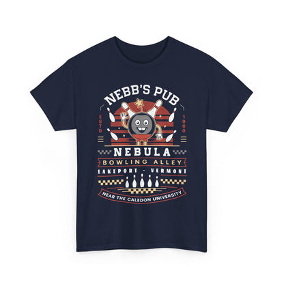 Nebb Bowling Mascot Emblem Unisex T-Shirt