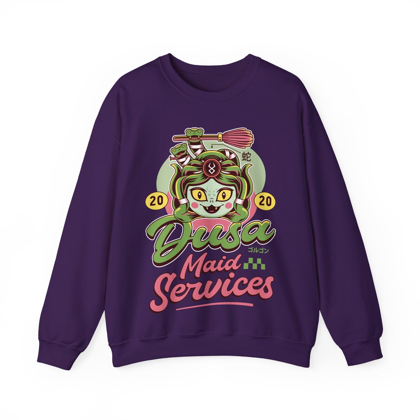 Dusa Maid Emblem Crewneck Sweatshirt