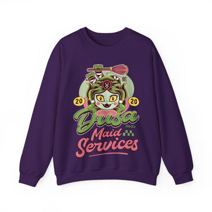 Dusa Maid Emblem Crewneck Sweatshirt