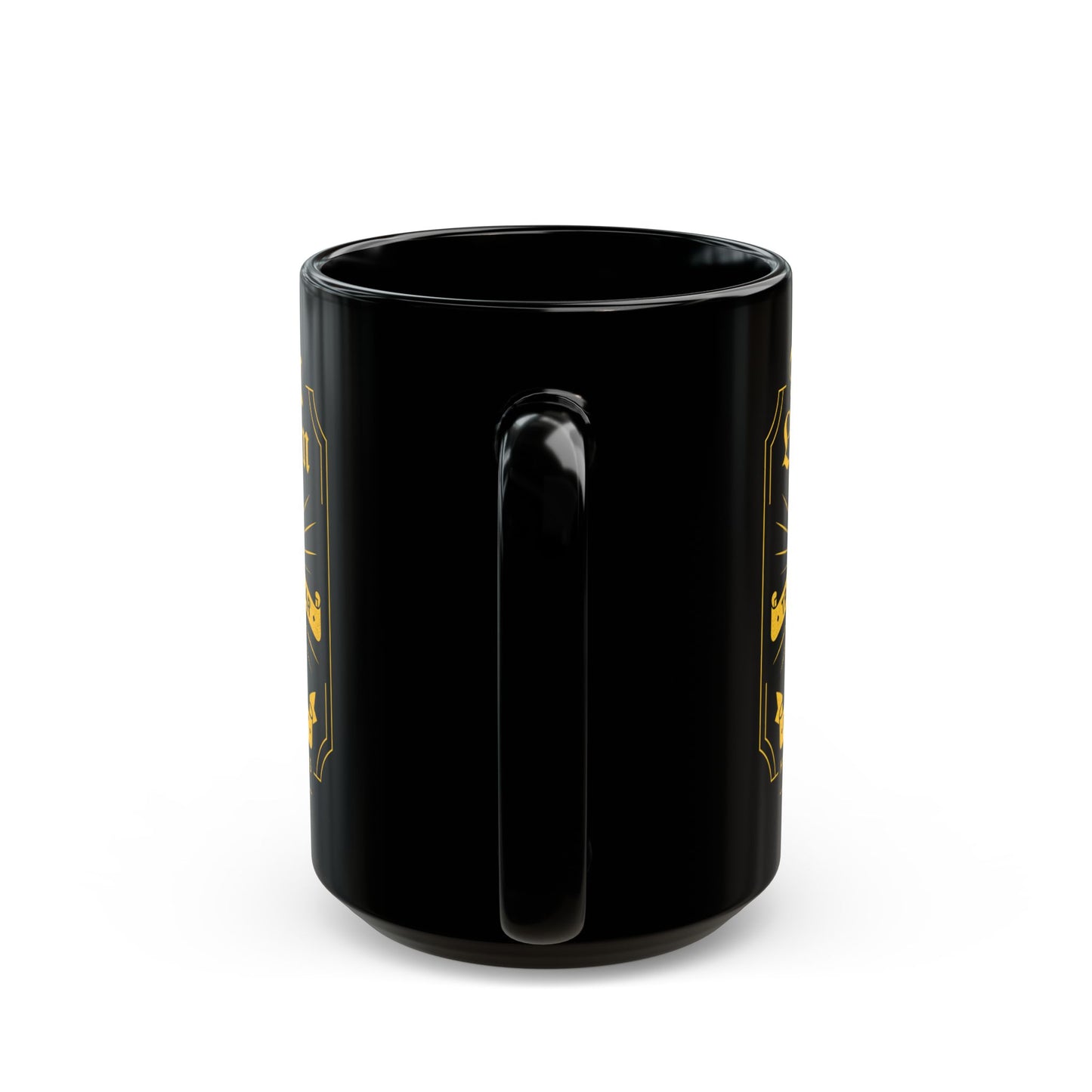 The Black Lantern Emblem Black Mug