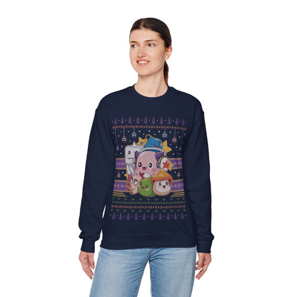 Maple World Ugly Sweater Unisex Crewneck Sweatshirt