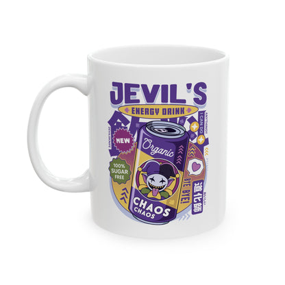 Jevil Energy Drink Ceramic Mug