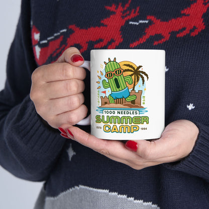 Cactuar Summer Camp Vintage Ceramic Mug
