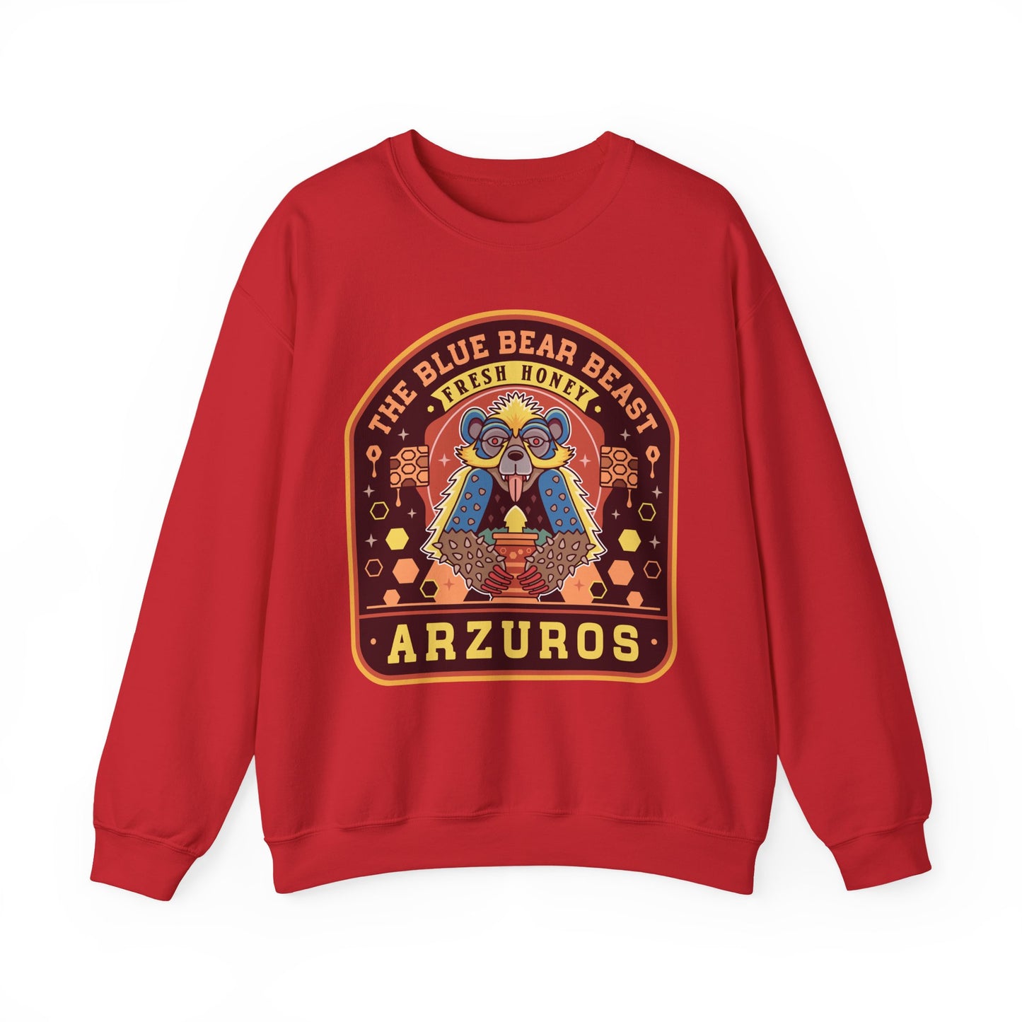 Arzuros Honey Emblem Crewneck Sweatshirt