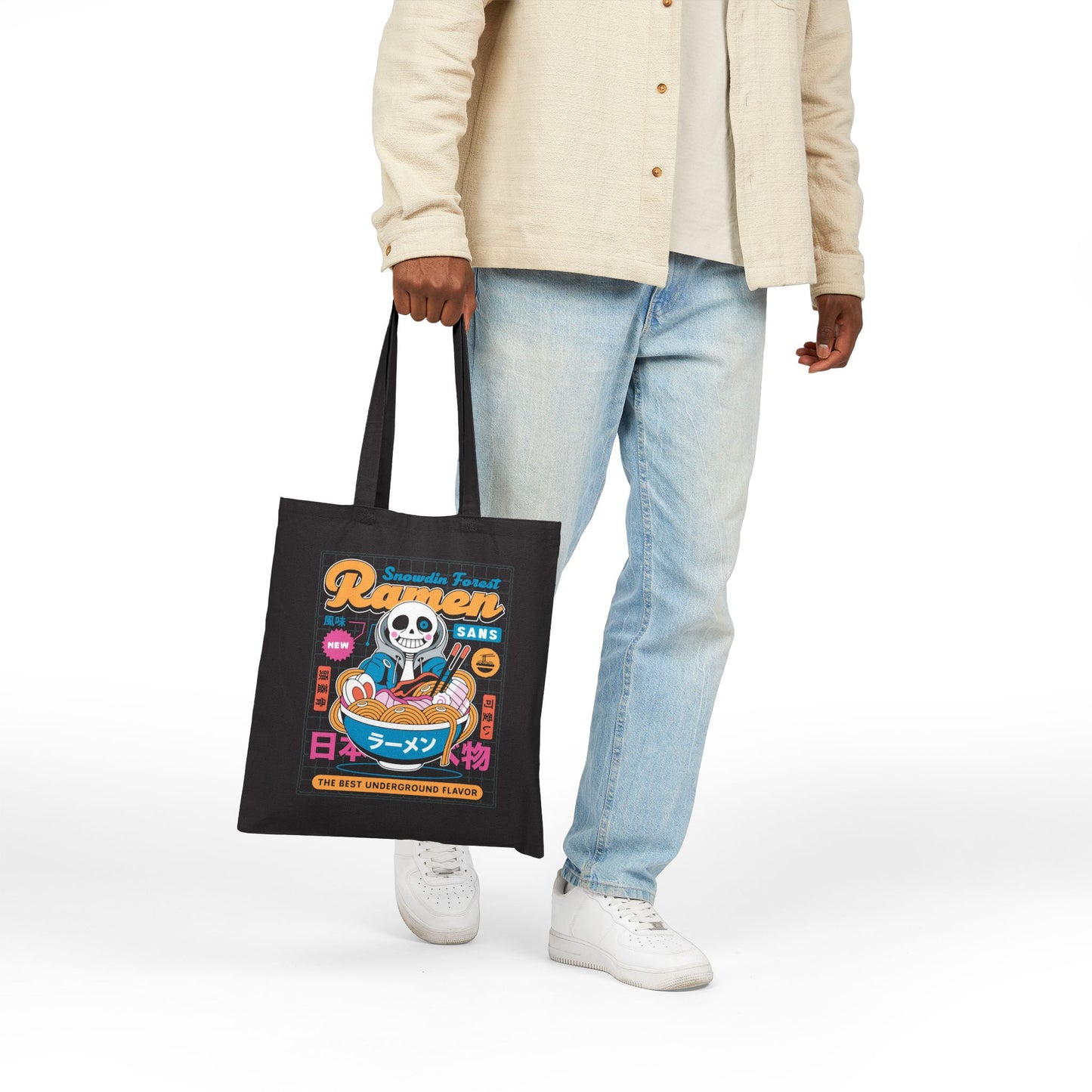 Snowdin Forest Ramen Aesthetic Tote Bag