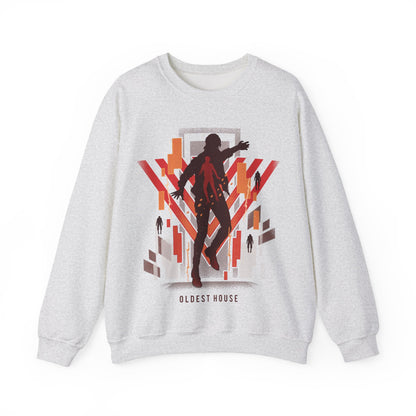 Paranatural Oldest House Building Crewneck Sweatshirt