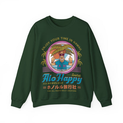 Alo Happy Tours Vintage Unisex Crewneck Sweatshirt