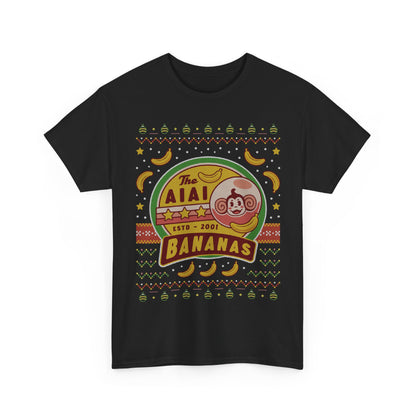Aiai Bananas Ugly Sweater Unisex T-Shirt
