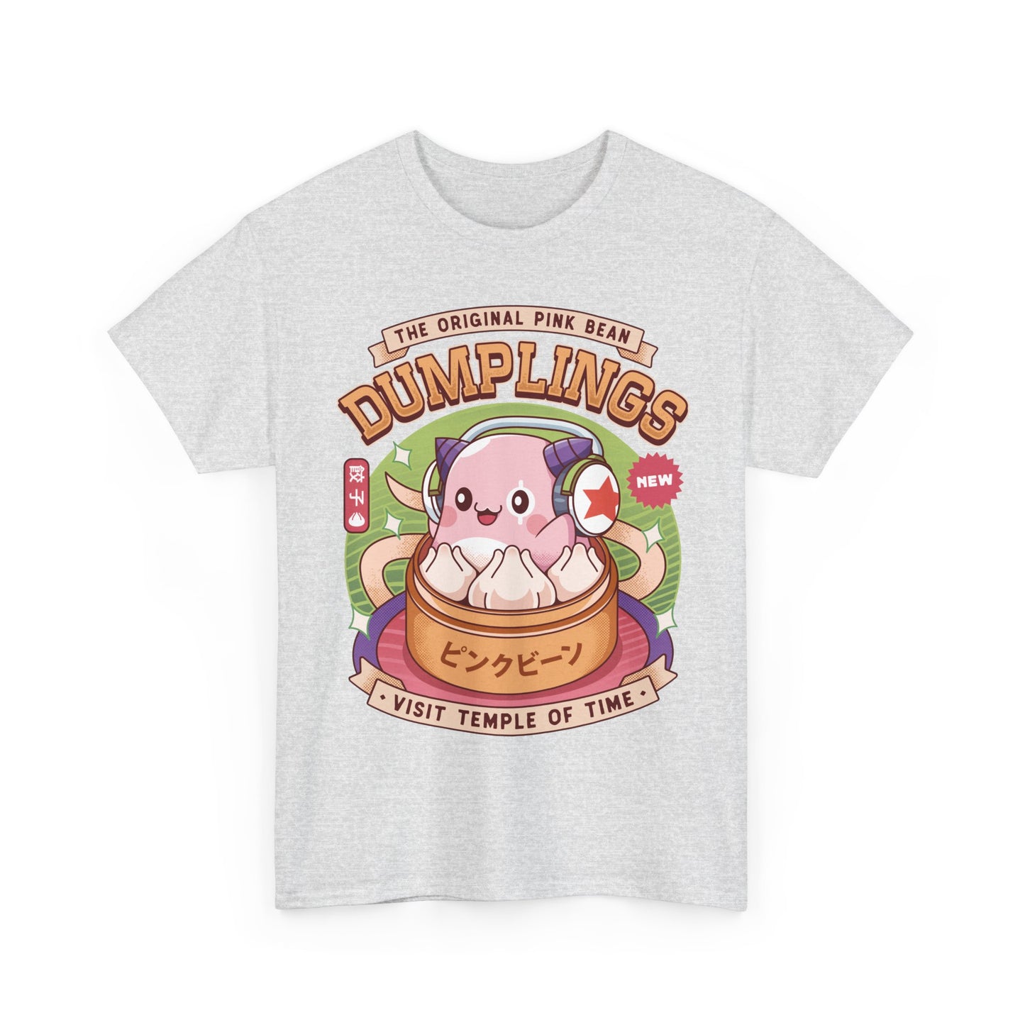 Pink Bean Dumplings Vintage Unisex T-Shirt