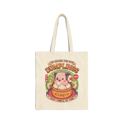 Pink Bean Dumplings Vintage Tote Bag