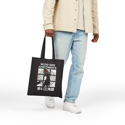 Wood Side Apartments Monster Tote Bag