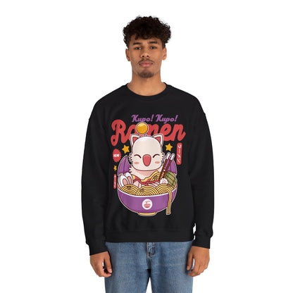 Moogle Kupo Ramen Unisex Crewneck Sweatshirt