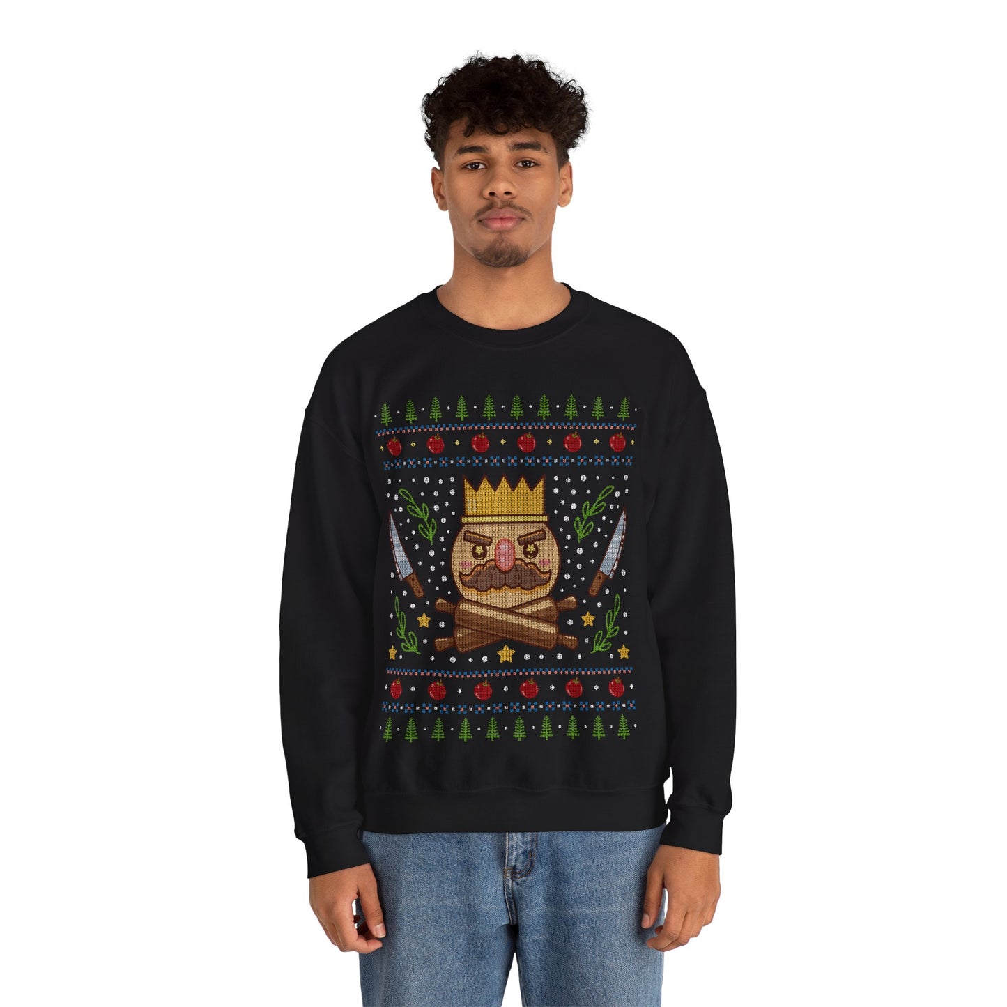 Onion Kingdom Ugly Sweater Unisex Crewneck Sweatshirt