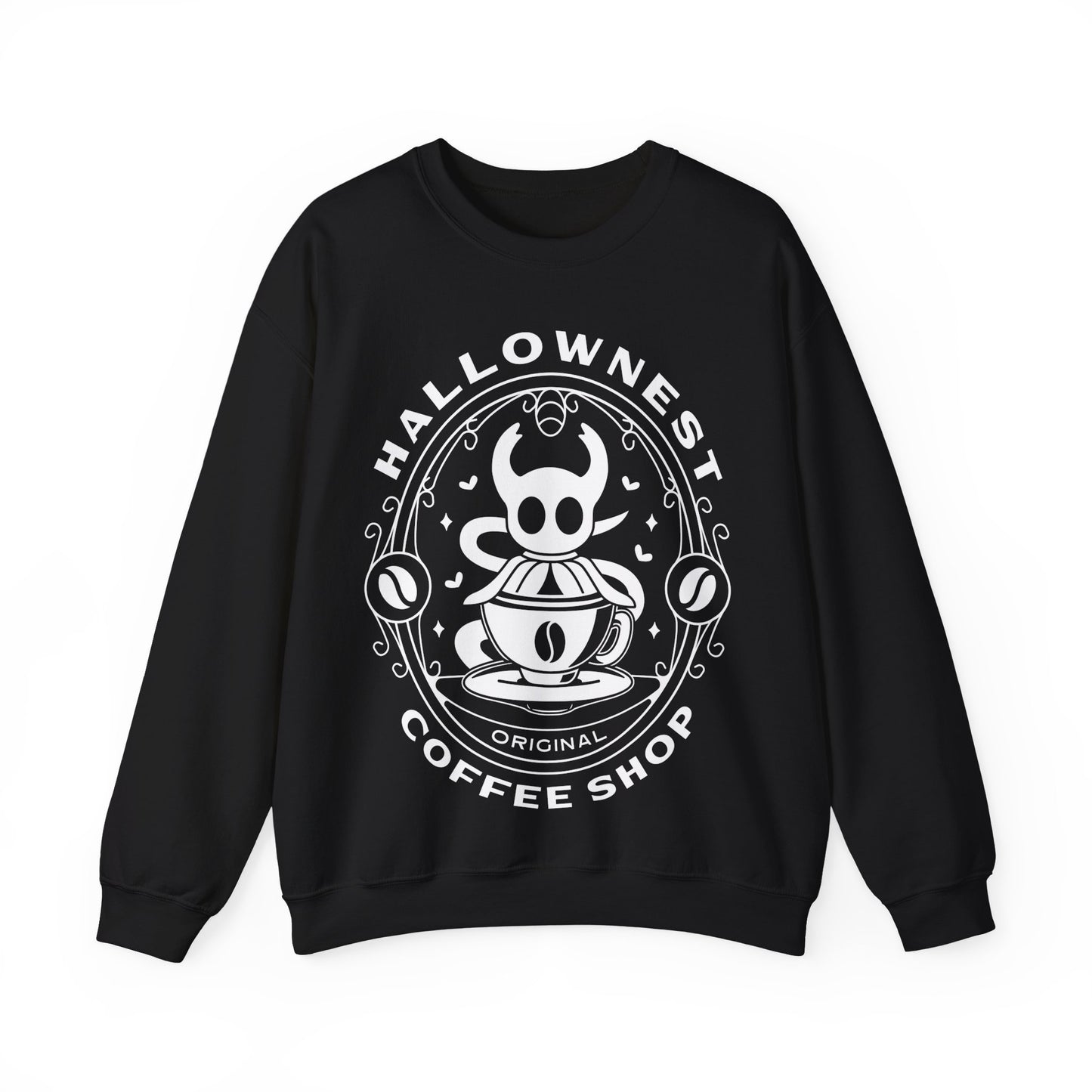 Hallownest Coffee Emblem Unisex Crewneck Sweatshirt