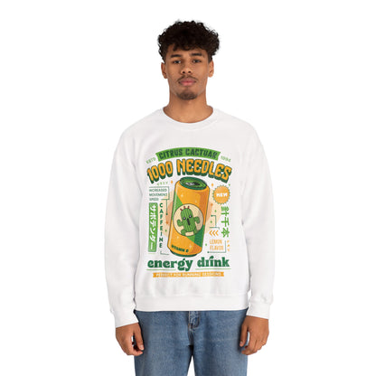 Cactuar Energy Drink Unisex Crewneck Sweatshirt